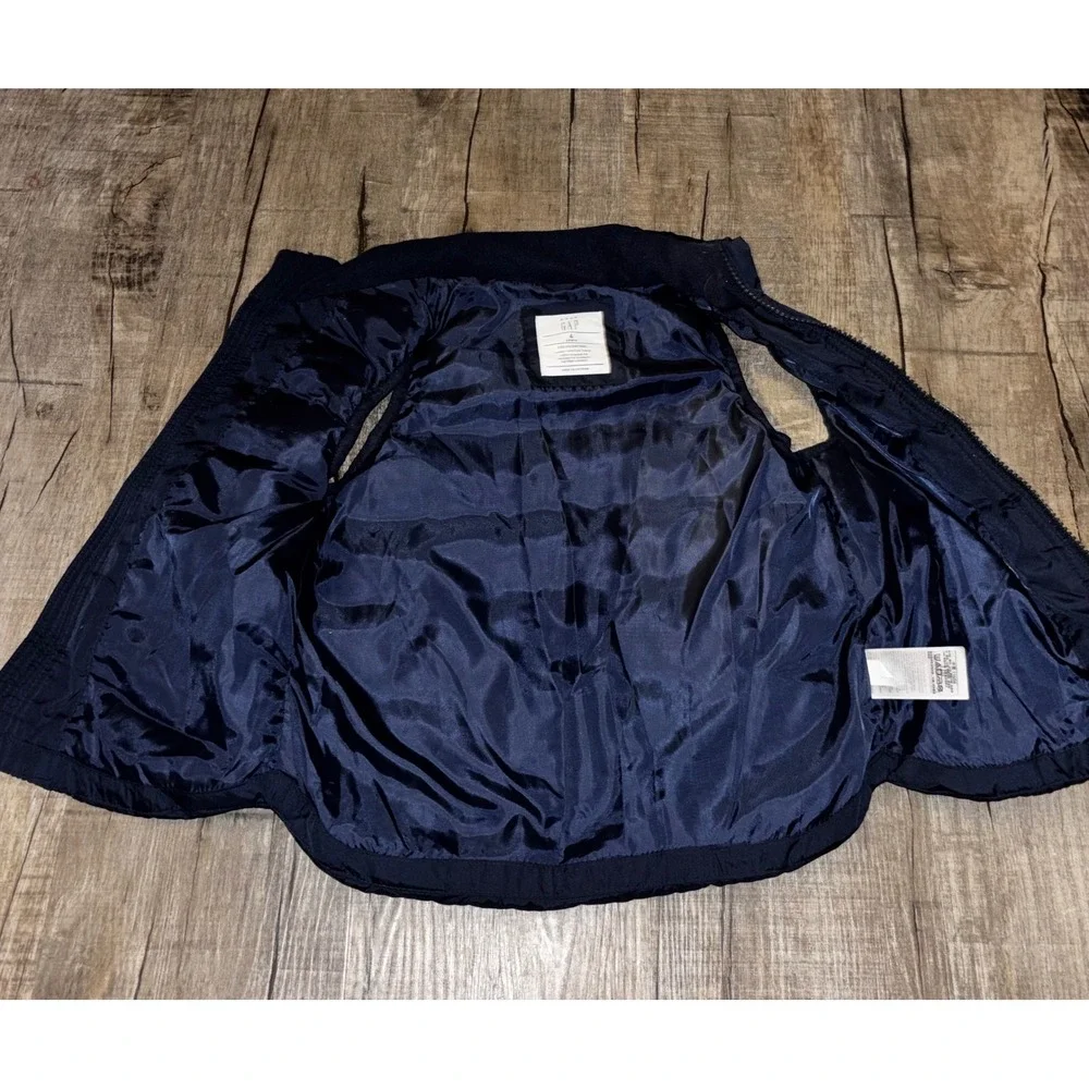 Baby Gap Cold Control Puffer Vest‎ Navy Blue Size 4 Years